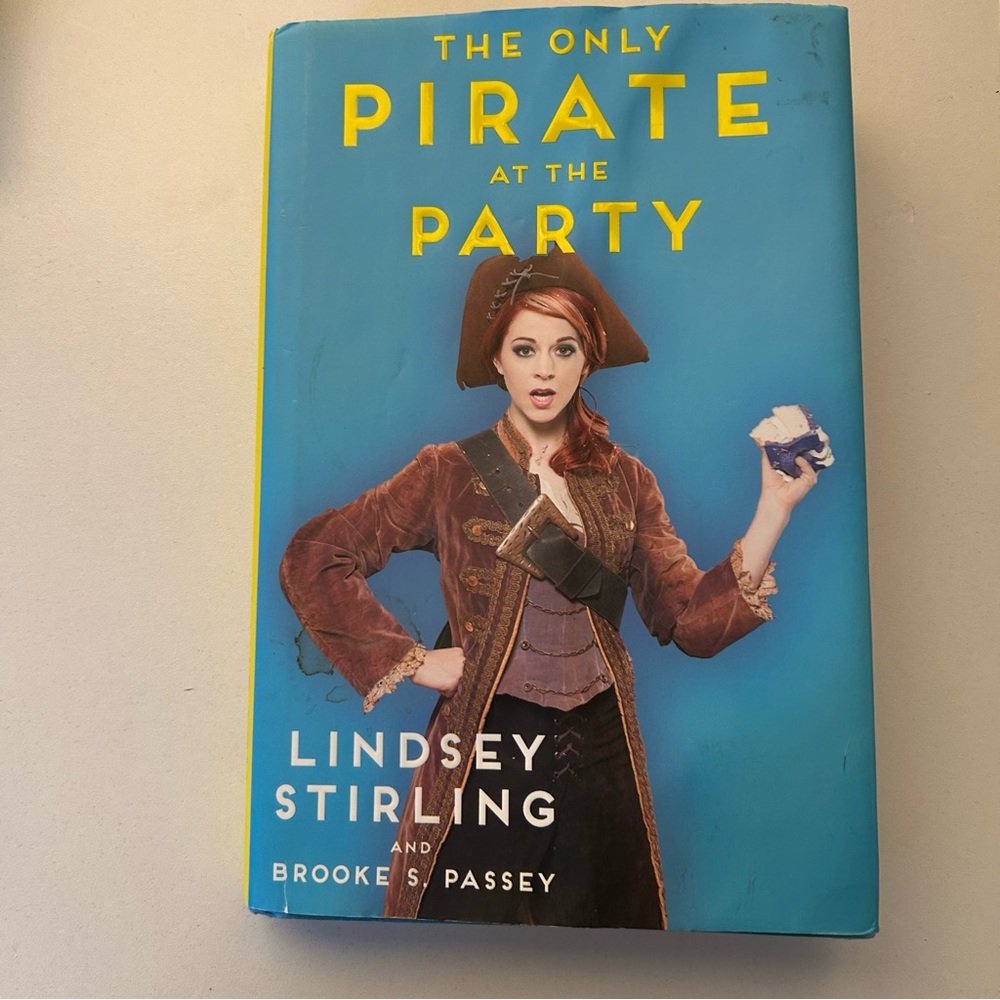 Pirate Party Book by Lindsey Stirling - Blue Cover